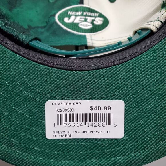 New York Jets  2022 Sideline Ink Dye 59FIFTY Snapback Green NWT - Picture 6 of 10